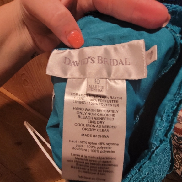 Davids Bridal Bridesmaid Dress - Picture 3 of 3